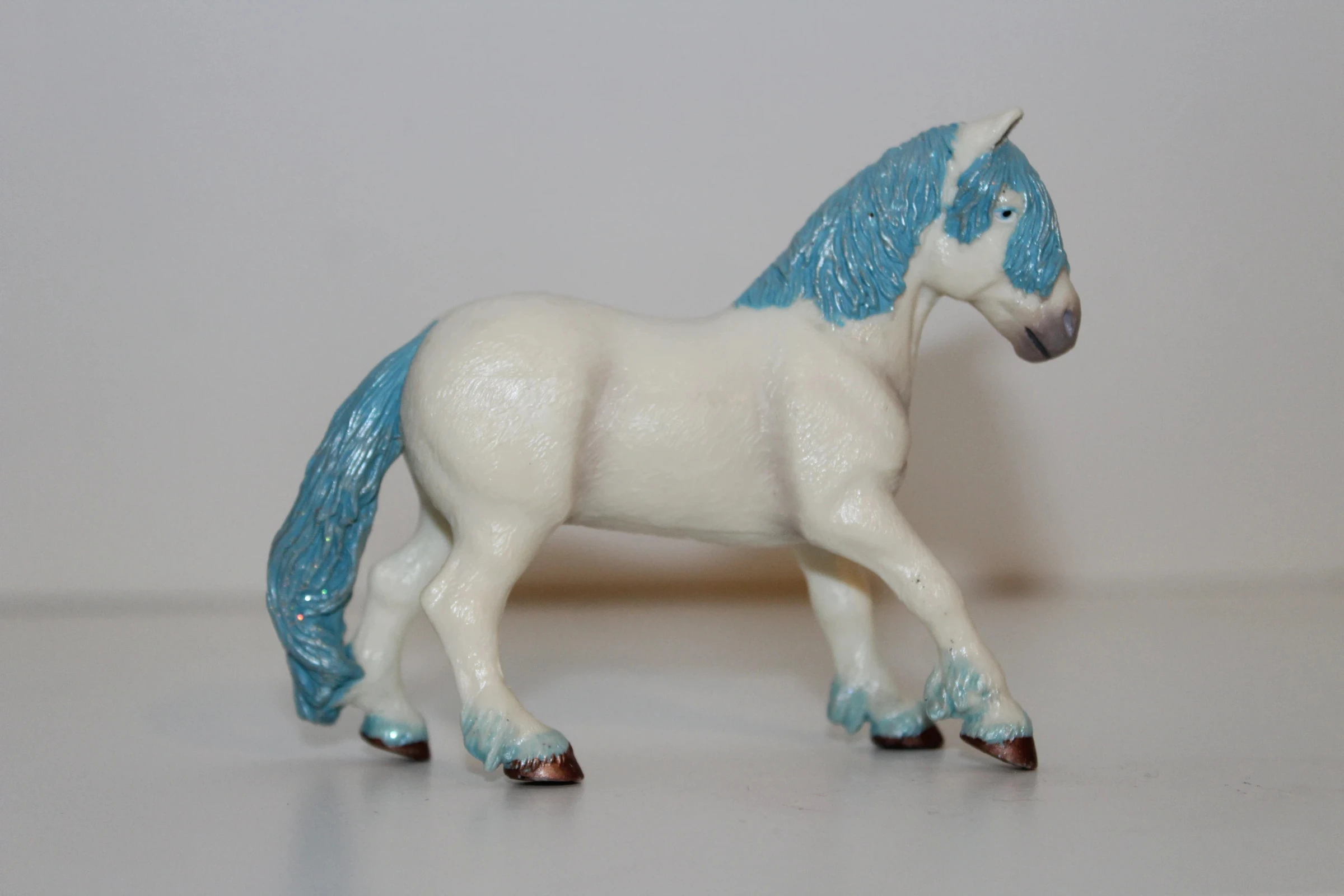 Figuur Paard met blauwe manen - Papo – photo 3